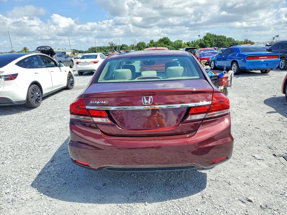 2014 Honda Civic მანქანა იყიდება აუქციონზე, vin: 19XFB2F56EE022005, აუქციონის ნომერი: 56942446