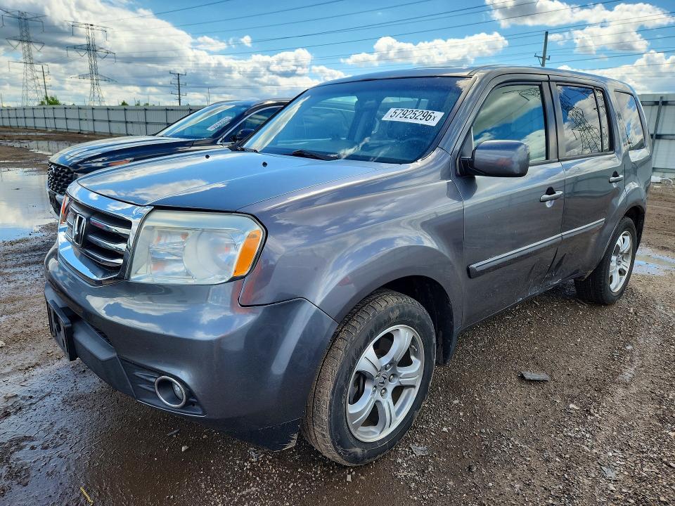 57925296 :رقم المزاد ، 5FNYF4H66DB055349 vin ، 2013 Honda Pilot مزاد بيع