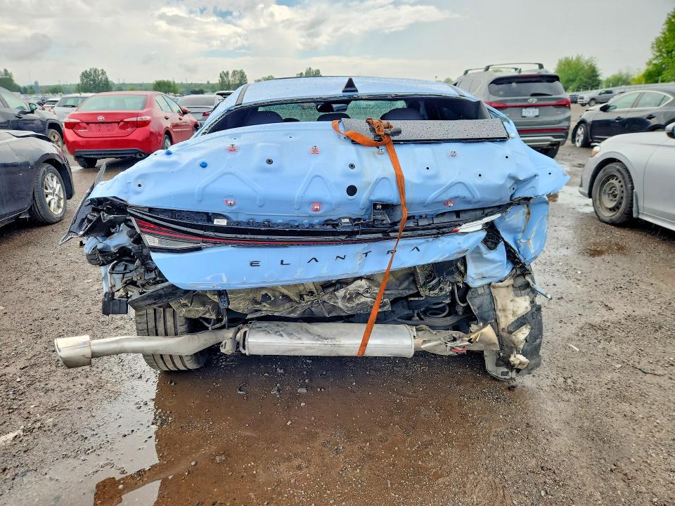 56996626 :رقم المزاد ، KMHLW4DKXSU025994 vin ، 2025 Hyundai Elantra N مزاد بيع