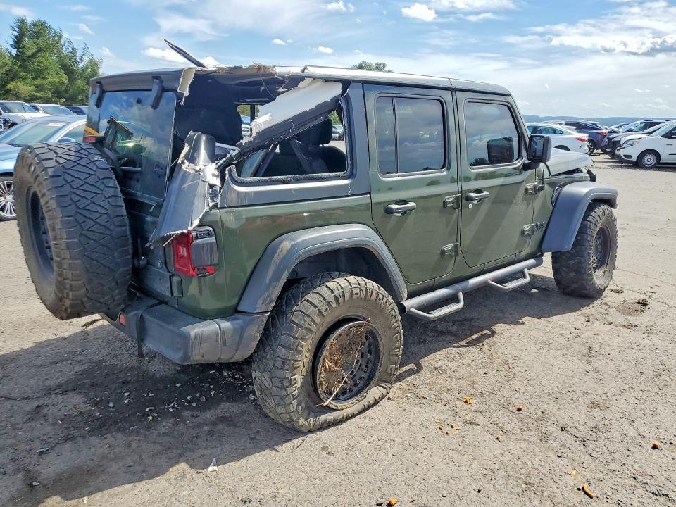 57703586 :رقم المزاد ، 1C4HJXDG2MW612851 vin ، 2021 Jeep Wrangler Unlimited مزاد بيع