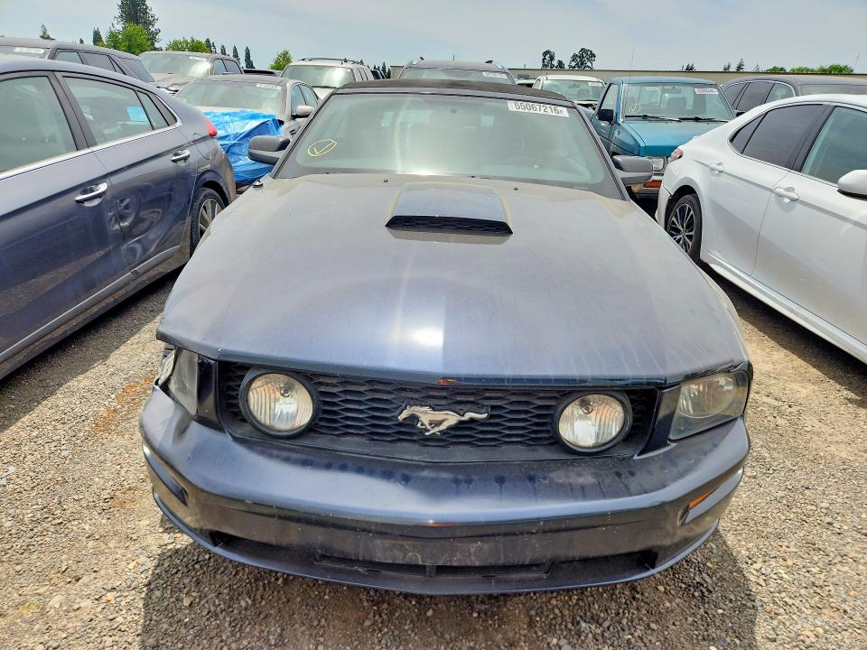 55067216 :رقم المزاد ، 1ZVHT85H175347399 vin ، 2007 Ford Mustang مزاد بيع