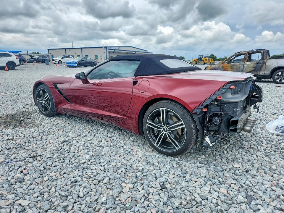 55416076 :رقم المزاد ، 1G1YD3D78G5106797 vin ، 2016 Chevrolet Corvette مزاد بيع