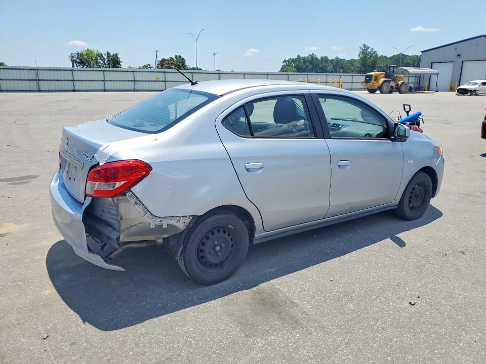 56224356 :رقم المزاد ، ML32F3FJ3KHF12838 vin ، 2019 Mitsubishi Mirage مزاد بيع