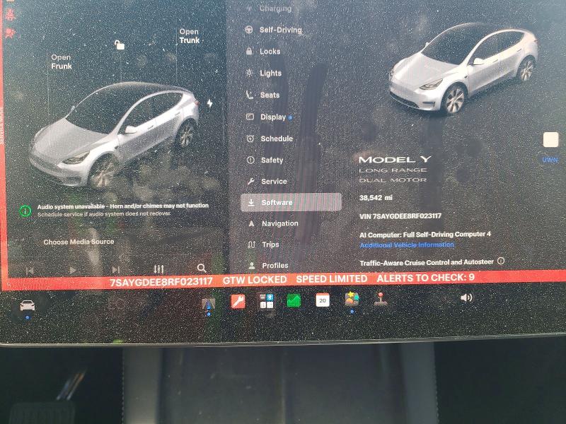 Продажа на аукционе авто 2024 Tesla Model Y, vin: 7SAYGDEE8RF023117, номер лота: 55066296