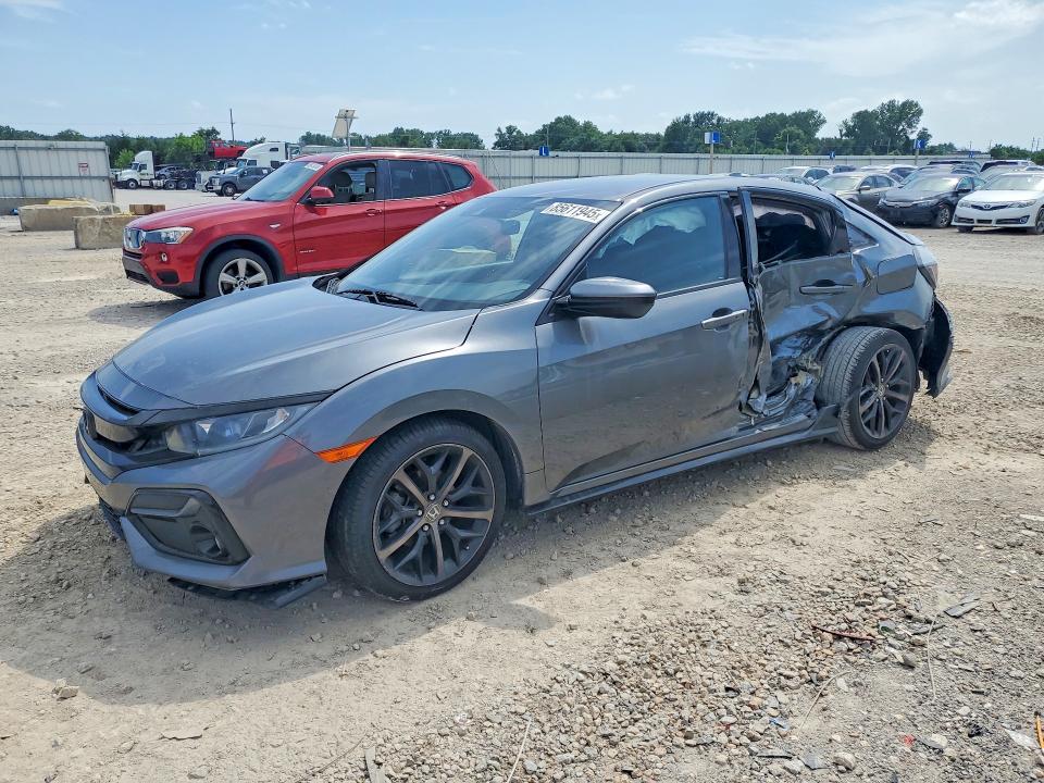 2021 Honda Civic მანქანა იყიდება აუქციონზე, vin: SHHFK7H42MU406694, აუქციონის ნომერი: 85611945