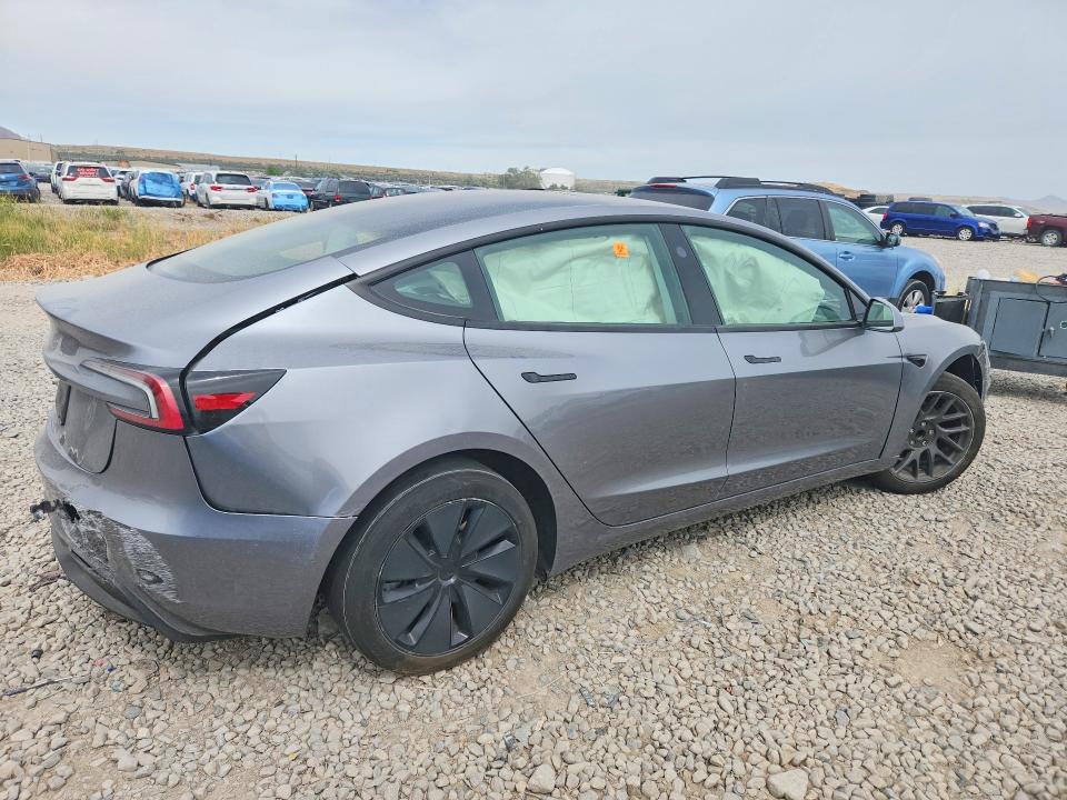 2025 Tesla Model 3 მანქანა იყიდება აუქციონზე, vin: 5YJ3E1EA3SF993973, აუქციონის ნომერი: 56333876