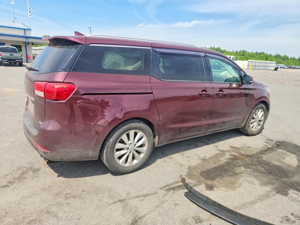 56396776 :رقم المزاد ، KNDMC5C11H6336632 vin ، 2017 Kia Sedona مزاد بيع