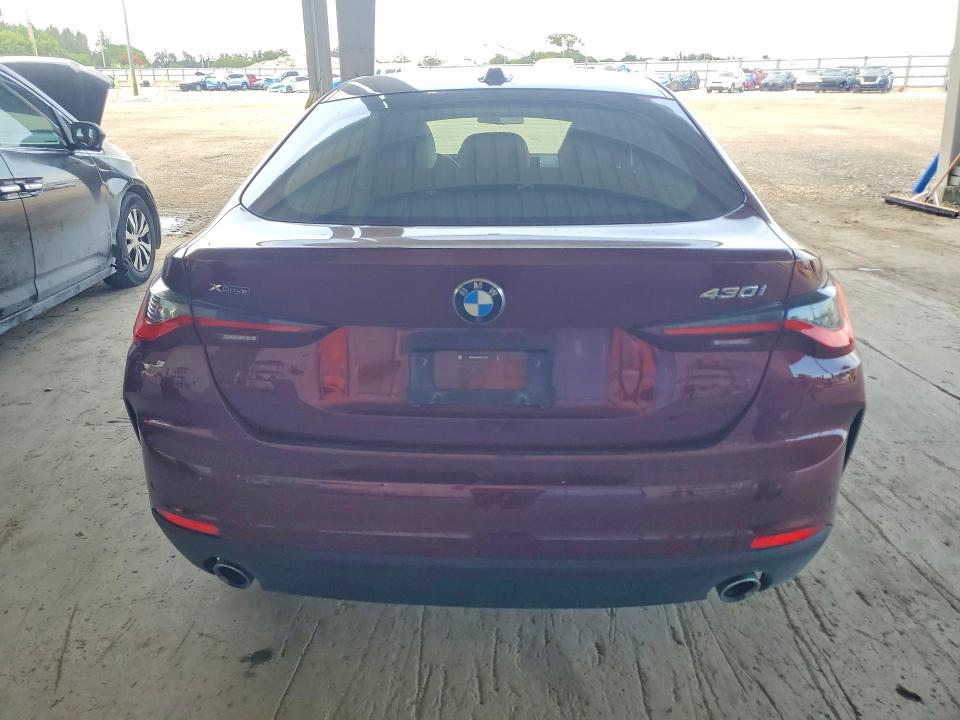 2024 Bmw 430xi მანქანა იყიდება აუქციონზე, vin: WBA73AV09RFS17378, აუქციონის ნომერი: 58697726