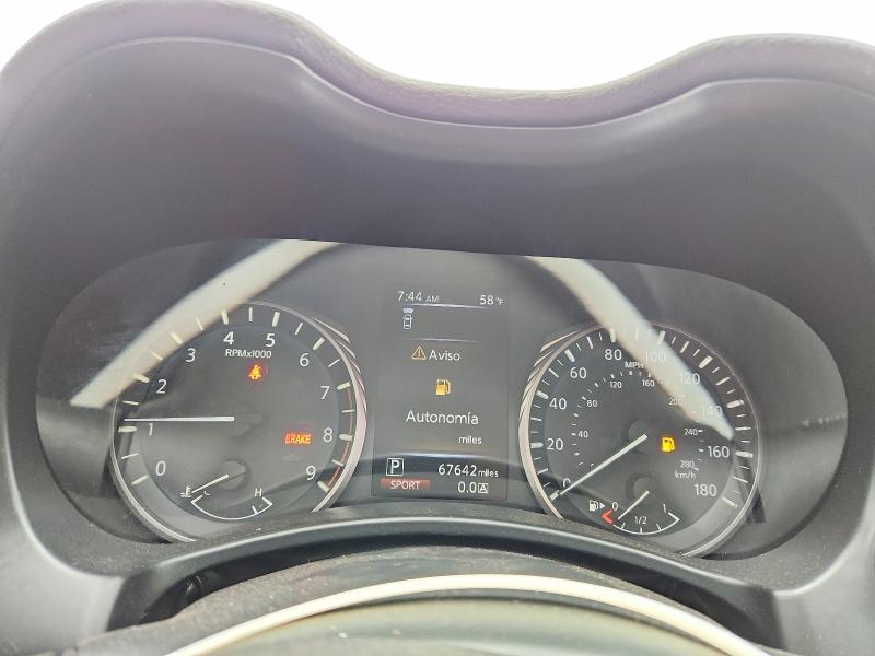 58629466 :رقم المزاد ، JN1EV7APXKM519194 vin ، 2019 Infiniti Q50 مزاد بيع