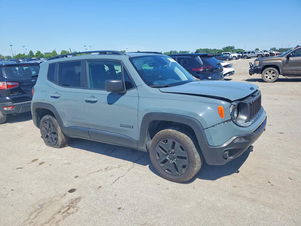 2018 Jeep Renegade მანქანა იყიდება აუქციონზე, vin: ZACCJBAB2JPH93237, აუქციონის ნომერი: 57872206