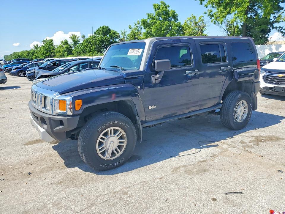 2008 Hummer H3 მანქანა იყიდება აუქციონზე, vin: 5GTEN13E288103298, აუქციონის ნომერი: 55093126