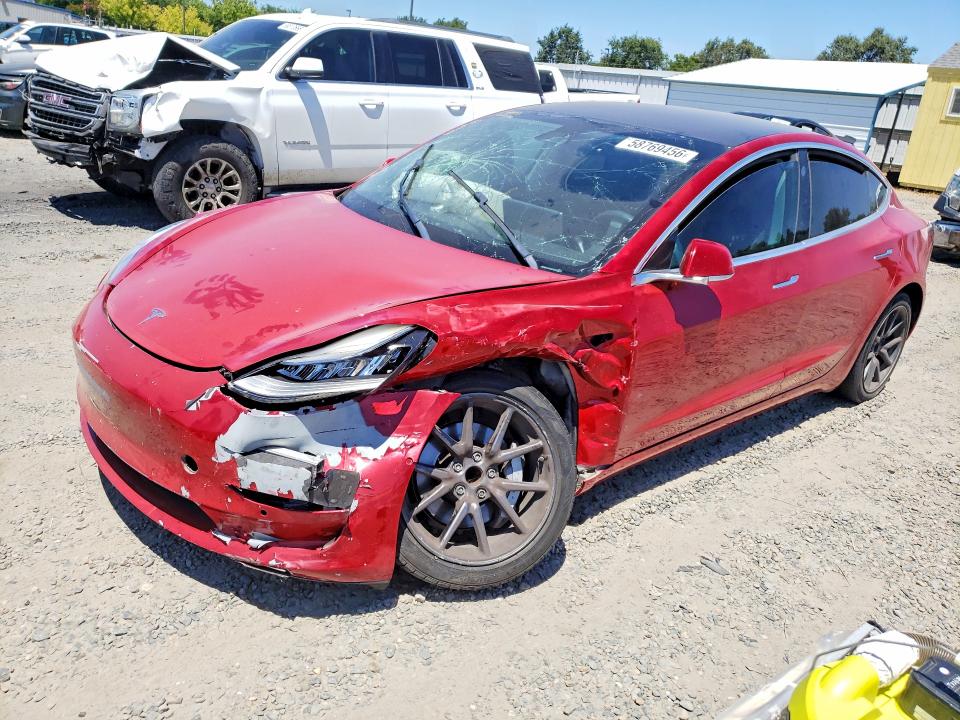 Продаж на аукціоні авто 2018 Tesla Model 3, vin: 5YJ3E1EA2JF058104, номер лоту: 58769456