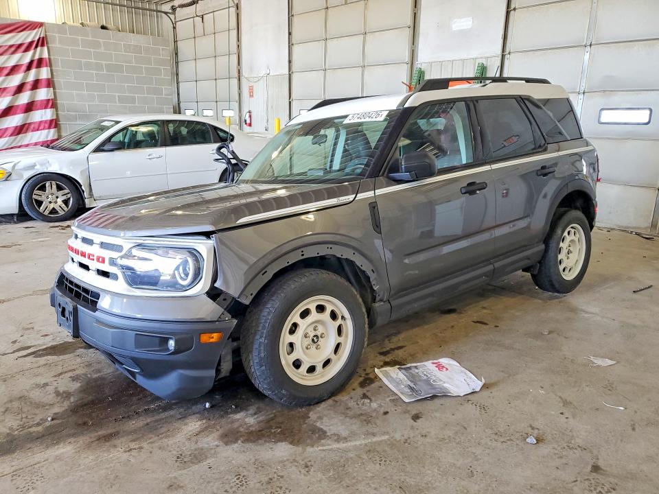 57480426 :رقم المزاد ، 3FMCR9G69PRD86750 vin ، 2023 Ford Bronco Sport مزاد بيع