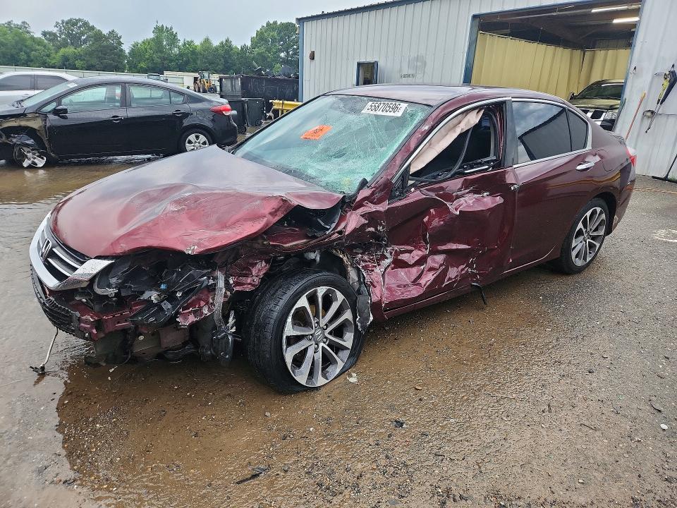 Auction sale of the 2013 Honda Accord, vin: 1HGCR2F58DA210560, lot number: 55870596