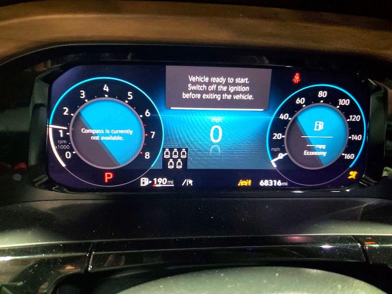 2025 Volkswagen Atlas მანქანა იყიდება აუქციონზე, vin: 1V2HR2CA1SC504503, აუქციონის ნომერი: 58453286
