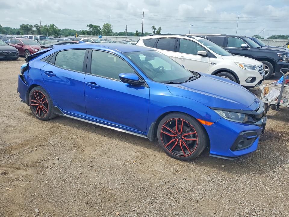 56630406 :رقم المزاد ، SHHFK7H42LU225304 vin ، 2020 Honda Civic مزاد بيع