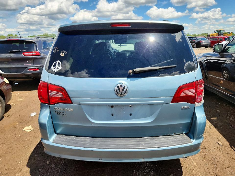 2009 Volkswagen Routan მანქანა იყიდება აუქციონზე, vin: 2V8HW64X19R543506, აუქციონის ნომერი: 58163166