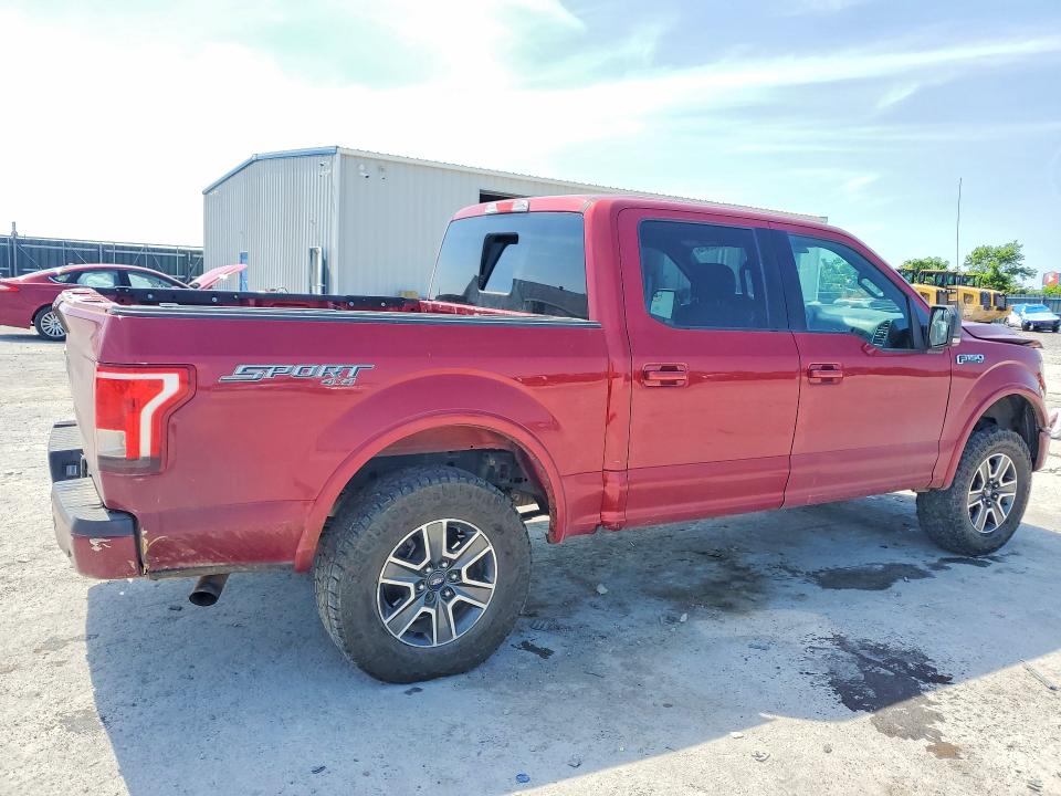 2017 Ford F150 მანქანა იყიდება აუქციონზე, vin: 1FTEW1EF9HKC10460, აუქციონის ნომერი: 55935416