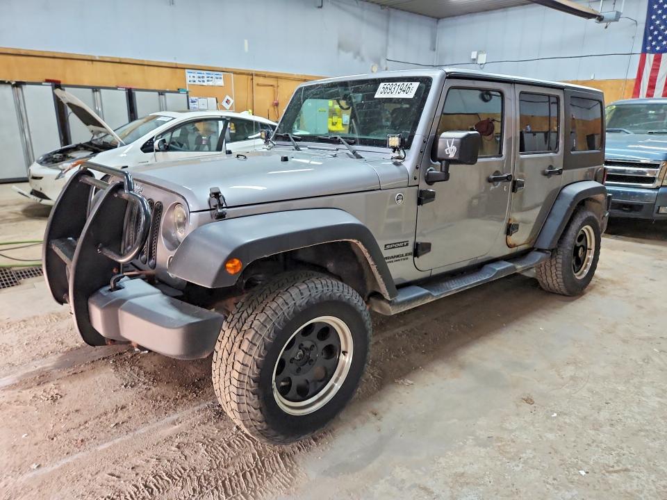 Aukcja sprzedaży 2015 Jeep Wrangler Unlimited, vin: 1C4BJWDGXFL660862, numer aukcji: 56931946