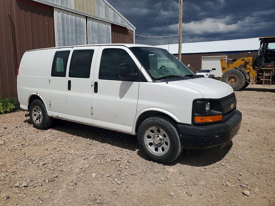 57164796 :رقم المزاد ، 1GCSHAF45E1138202 vin ، 2014 Chevrolet Express G1500 مزاد بيع