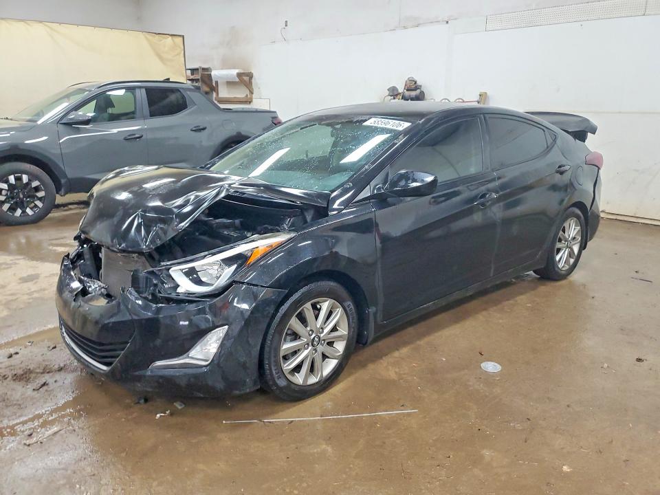 58596106 :رقم المزاد ، 5NPDH4AE6GH758109 vin ، 2016 Hyundai Elantra مزاد بيع