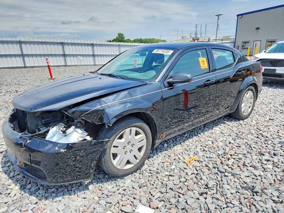 Auction sale of the 2014 Dodge Avenger, vin: 1C3CDZAB4EN181303, lot number: 56774036