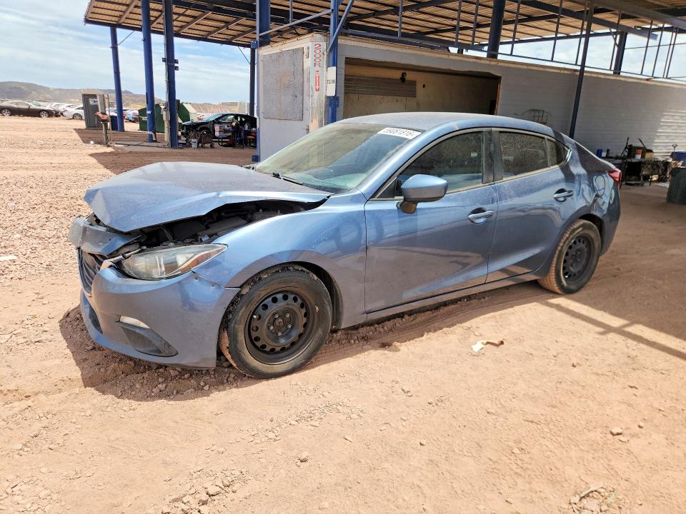 59081816 :رقم المزاد ، 3MZBM1U7XFM191617 vin ، 2015 Mazda 3 مزاد بيع