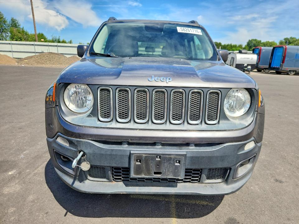 Продажа на аукционе авто 2017 Jeep Renegade, vin: ZACCJBBB2HPE58178, номер лота: 58261716