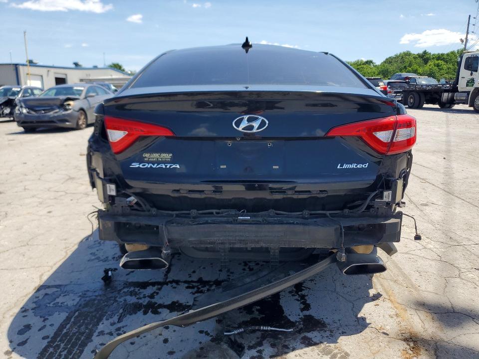 55955806 :رقم المزاد ، 5NPE34AF2HH473629 vin ، 2017 Hyundai Sonata مزاد بيع