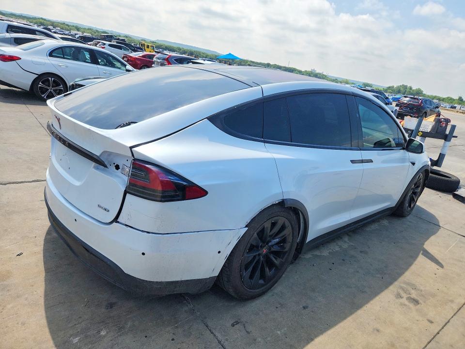 55582066 :رقم المزاد ، 5YJXCAE21HF035536 vin ، 2017 Tesla Model X مزاد بيع