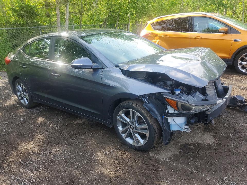 Продажа на аукционе авто 2017 Hyundai Elantra, vin: KMHD84LF3HU190040, номер лота: 55318266