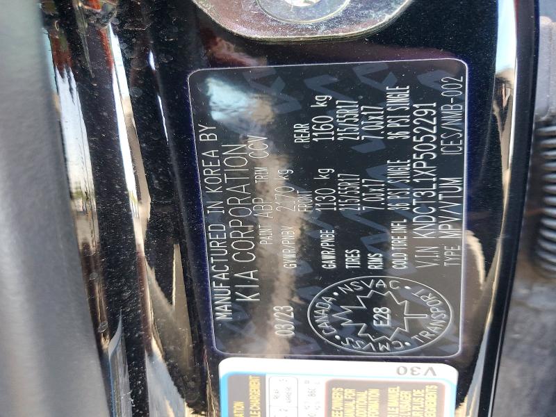 Aukcja sprzedaży 2023 Kia Niro, vin: KNDCT3L1XP5052291, numer aukcji: 56196476