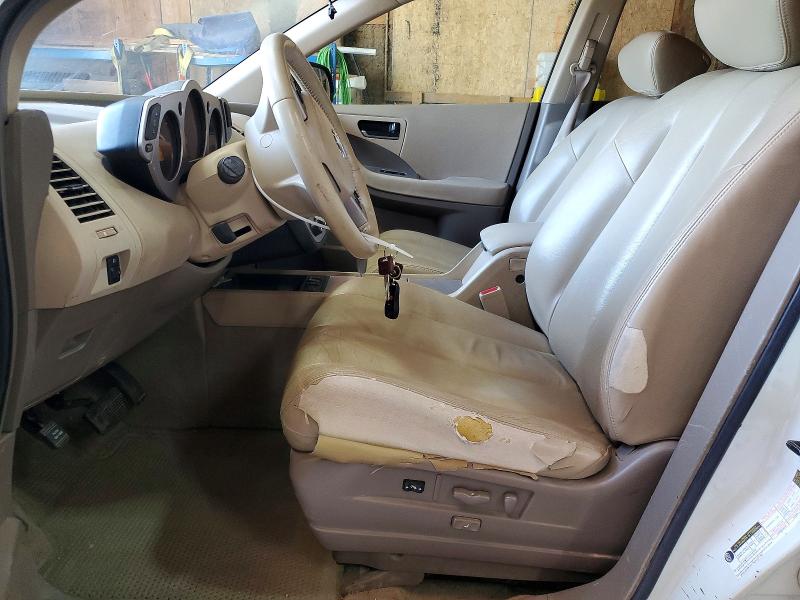 Продажа на аукционе авто 2004 Nissan Murano, vin: JN8AZ08WX4W304110, номер лота: 85792615