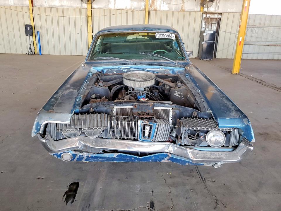 58251966 :رقم المزاد ، 7F91A548013 vin ، 1967 Mercury Cougar مزاد بيع