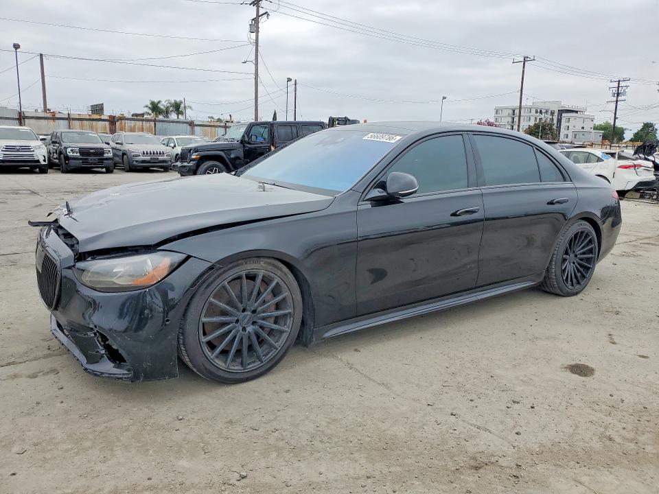 56609786 :رقم المزاد ، W1K6G7GB1MA035044 vin ، 2021 Mercedes-benz S مزاد بيع