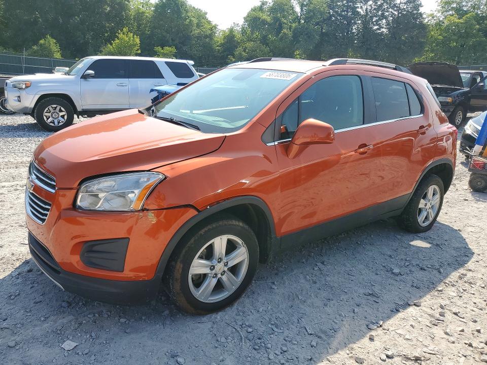 2015 Chevrolet Trax მანქანა იყიდება აუქციონზე, vin: KL7CJRSB6FB250656, აუქციონის ნომერი: 58703806