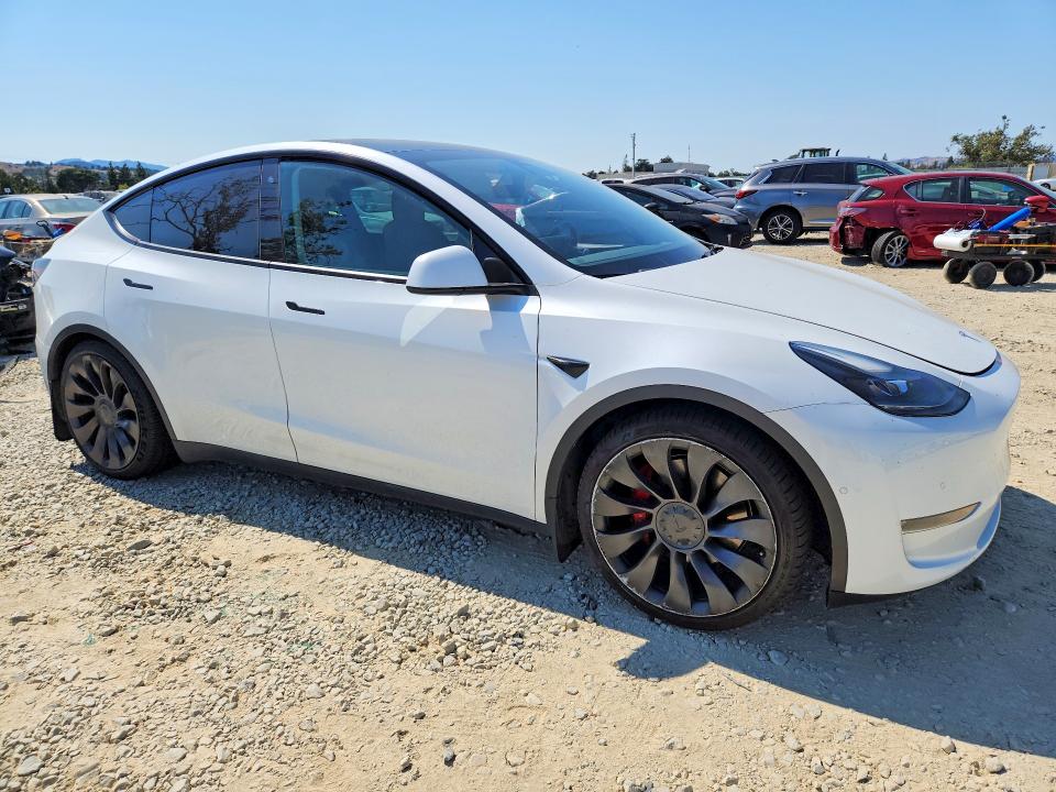58058066 :رقم المزاد ، 5YJYGDEF8MF216527 vin ، 2021 Tesla Model Y مزاد بيع