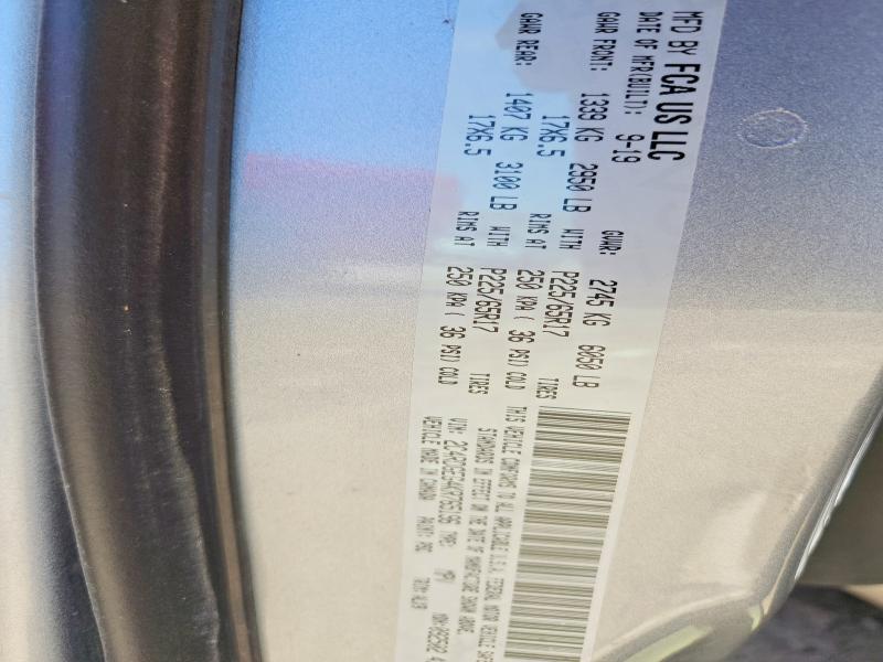 58390196 :رقم المزاد ، 2C4RDGEG4KR765196 vin ، 2019 Dodge Grand Caravan مزاد بيع