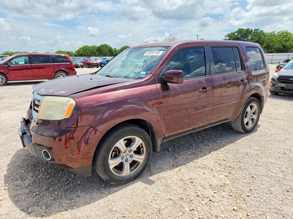 55988136 :رقم المزاد ، 5FNYF3H77DB024307 vin ، 2013 Honda Pilot مزاد بيع