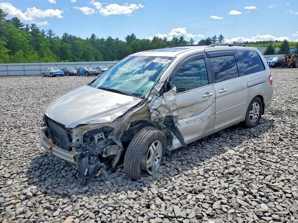 2006 Honda Odyssey მანქანა იყიდება აუქციონზე, vin: 5FNRL38746B027133, აუქციონის ნომერი: 55363786