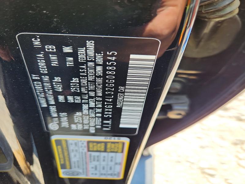 58141456 :رقم المزاد ، 5XXGT4L32GG088545 vin ، 2016 Kia Optima مزاد بيع