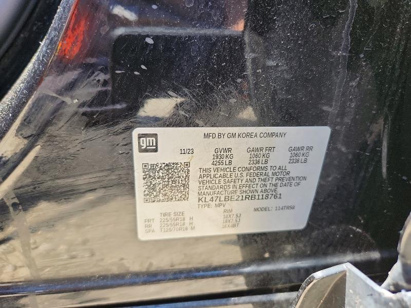 Aukcja sprzedaży 2024 Buick Envista, vin: KL47LBE21RB118761, numer aukcji: 57353226