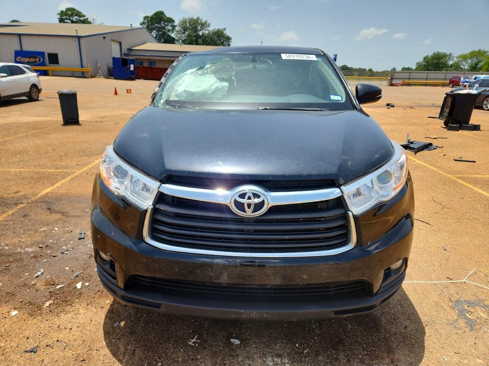 Продажа на аукционе авто 2014 Toyota Highlander, vin: 5TDZKRFH2ES027109, номер лота: 58910256