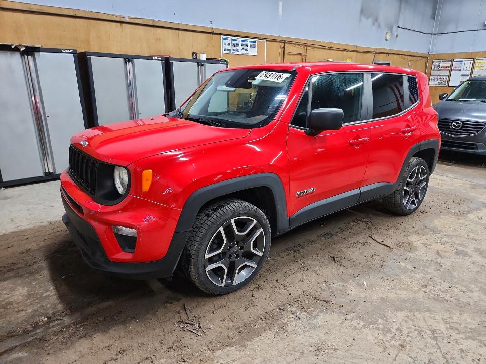 Продажа на аукционе авто 2021 Jeep Renegade, vin: ZACNJDAB1MPM22382, номер лота: 58494106