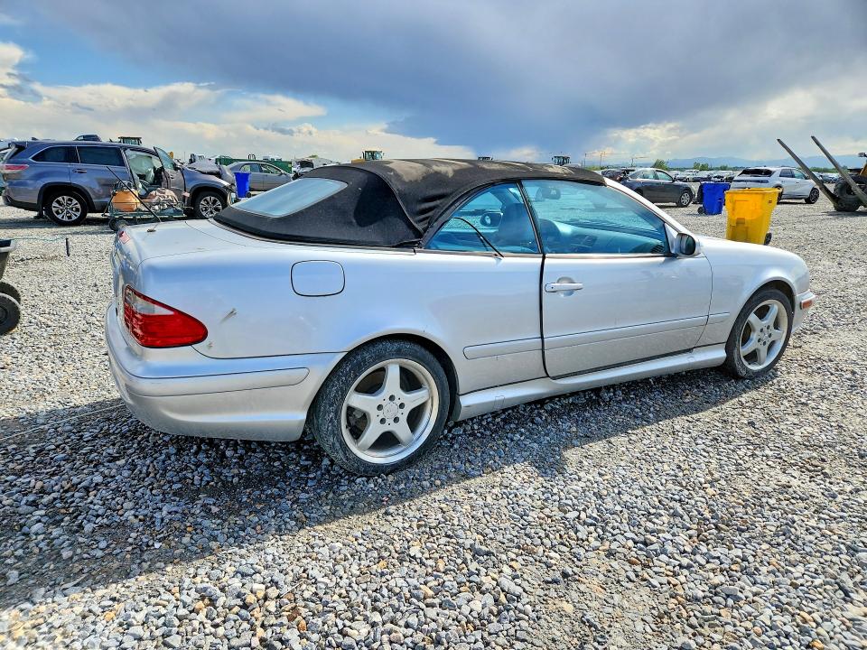 2003 Mercedes-benz Clk მანქანა იყიდება აუქციონზე, vin: WDBLK70G43T137439, აუქციონის ნომერი: 48837996