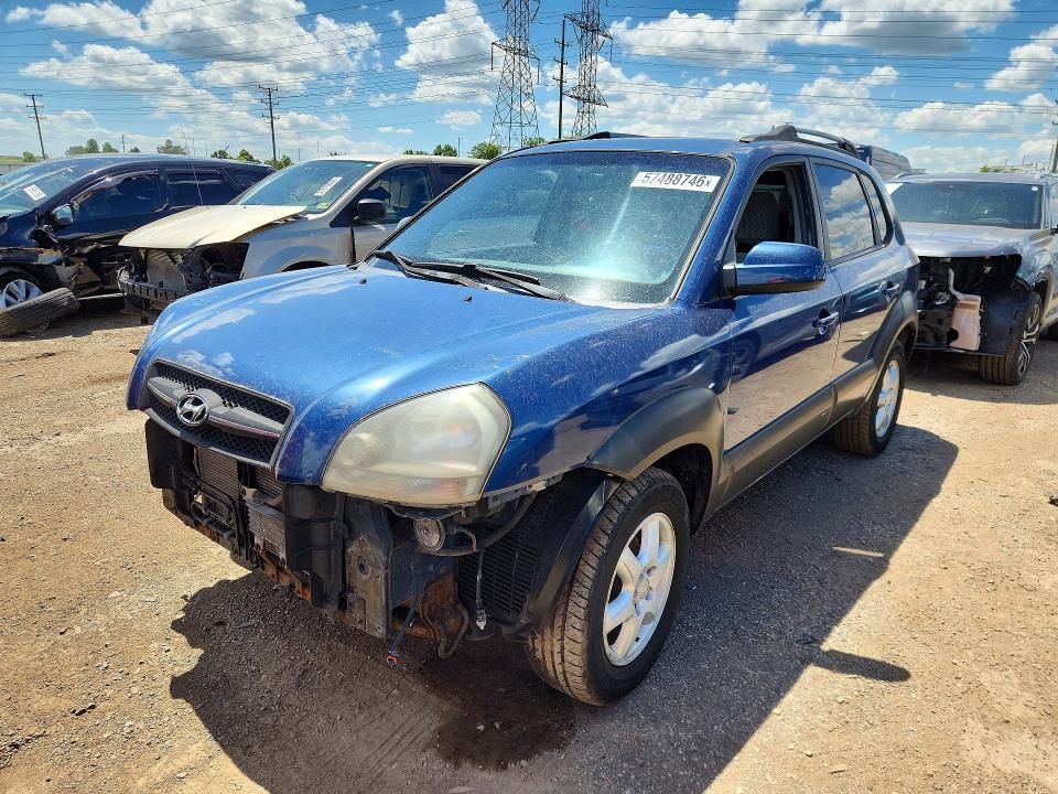 57488746 :رقم المزاد ، KM8JN12D25U080151 vin ، 2005 Hyundai Tucson مزاد بيع