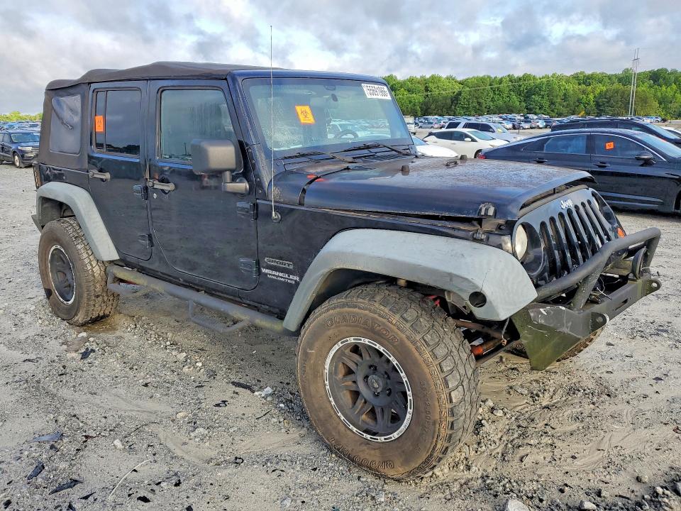 55691966 :رقم المزاد ، 1J4HA3H11BL500680 vin ، 2011 Jeep Wrangler Unlimited مزاد بيع