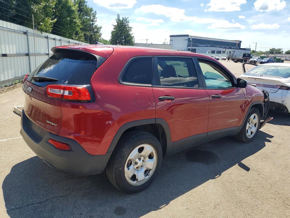 Aukcja sprzedaży 2016 Jeep Cherokee, vin: 1C4PJLAB0GW264209, numer aukcji: 58811226