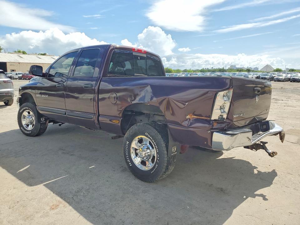 2005 Dodge Ram 2500 მანქანა იყიდება აუქციონზე, vin: 3D7KS28C15G814065, აუქციონის ნომერი: 55528306