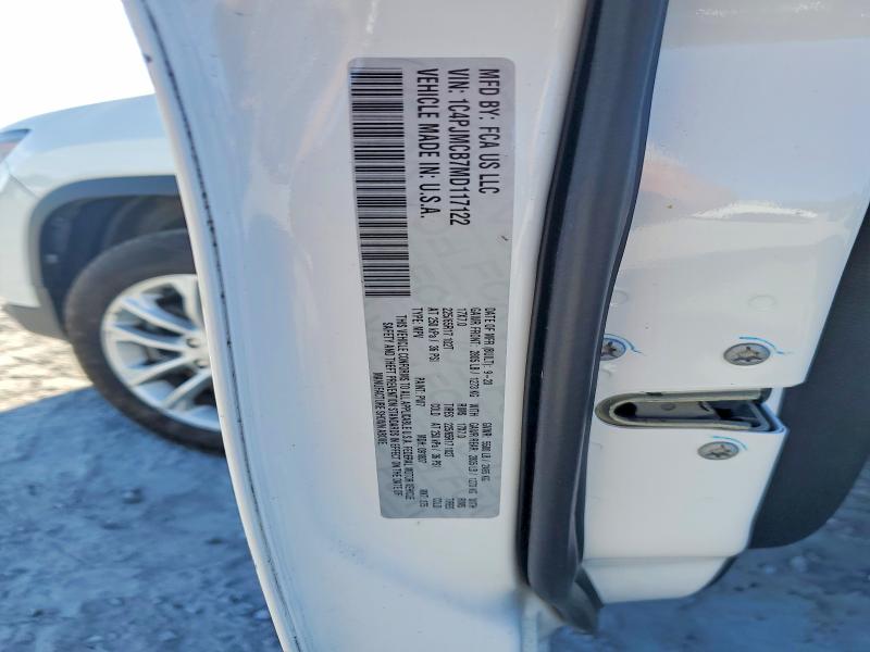 2021 Jeep Cherokee მანქანა იყიდება აუქციონზე, vin: 1C4PJMCB7MD117122, აუქციონის ნომერი: 58704776